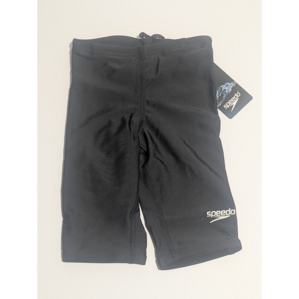 Speedo ProLT Jammer Swim‎ Shorts Black Mens Competitive Size 22
